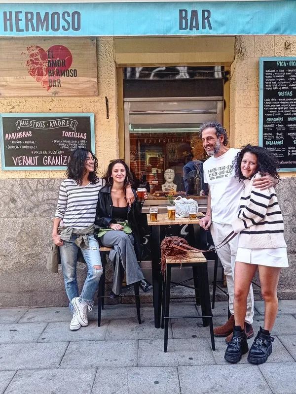 Nuestra terraza en Calle de la Palma · El Amor Hermoso
